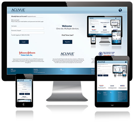 安視優 ACUVUE® 經銷商線上訂貨系統
單一平台，多樣且便利的登入方式，滿足您即時需求！